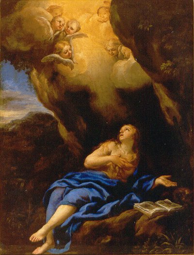 مريم المجدلية في الكهف بواسطة سيرو فيري